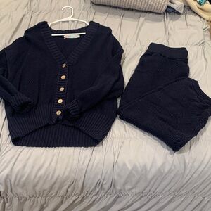 Free People Hailee Cardigan Set